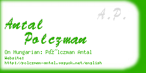 antal polczman business card